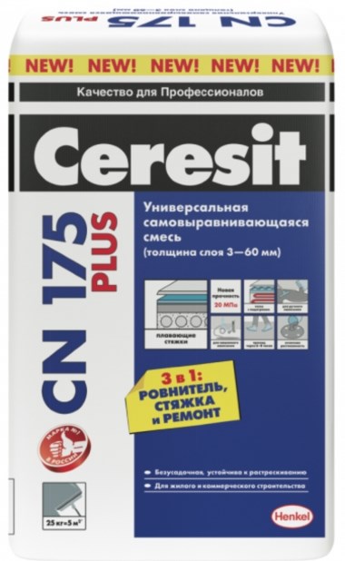    Ceresit CN 175 -    CN 175 (  3-60 ),  - 20 ,       
      . 
:  1,6 /2  1   