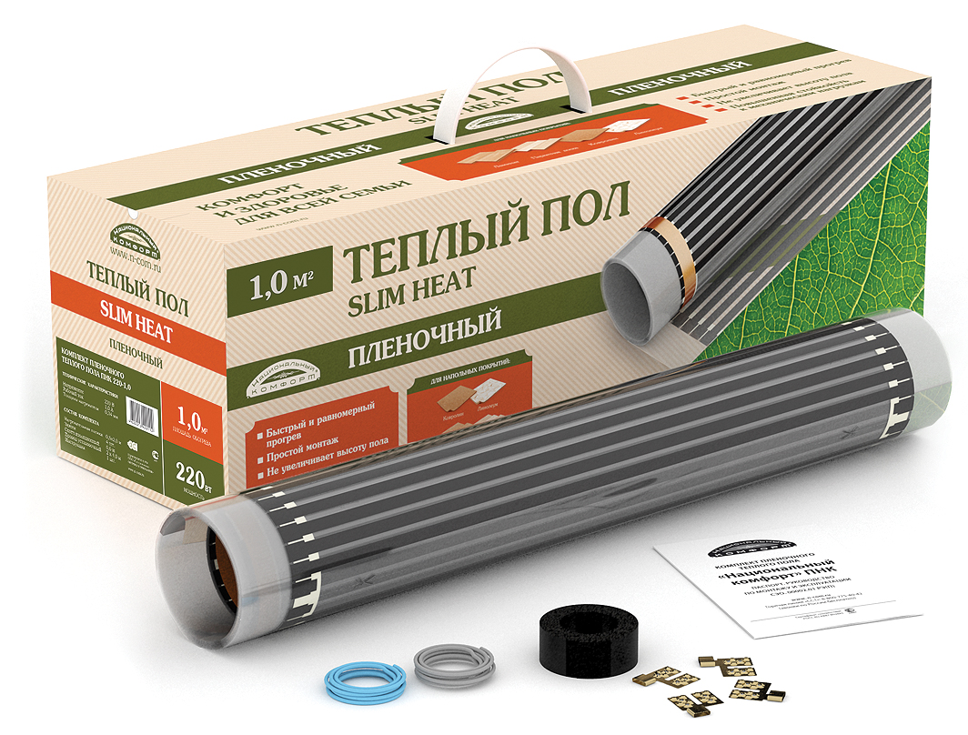 Slim Heat – новый продукт в линейке теплых полов «Национальный комфорт» Slim Heat – новый продукт в линейке теплых полов «Национальный комфорт»