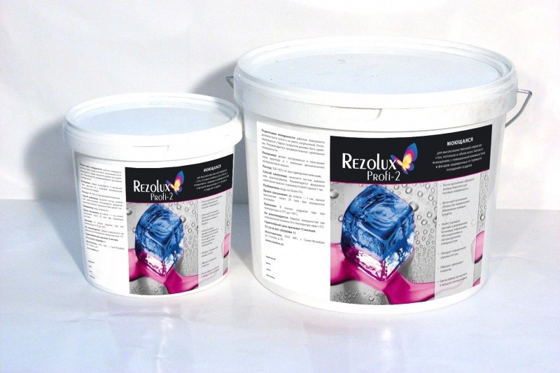Profi-2 (Профи-2) моющаяся (14 кг) супербелый - Краска Rezolux Profi-2 (Резолюкс Профи-2) применяется для высококачественной окраски стен, потолков и обоев всех типов в помещениях с повышенной влажностью и фасадов защищенных от прямого попадания осадков. Profi-2 (Профи-2) моющаяся (14 кг) супербелый - Краска Rezolux Profi-2 (Резолюкс Профи-2) применяется для высококачественной окраски стен, потолков и обоев всех типов в помещениях с повышенной влажностью и фасадов защищенных от прямого попадания осадков.